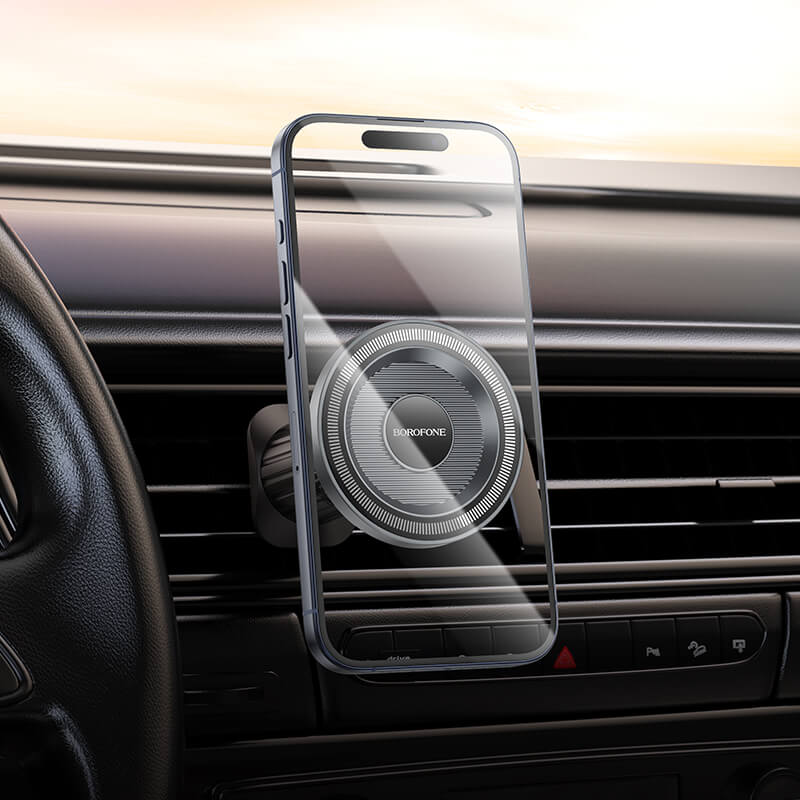 Borofone BH122 Profit MagSafe Magnetic Air Vent Car Mount Mobile Phone Holder Borofone BH122 Profit MagSafe Magnetic Air Vent Car Mount Mobile Phone Holder